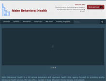 Tablet Screenshot of idahobehavior.com